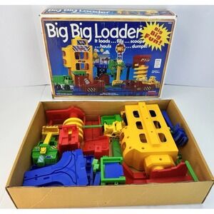 Tomy Big Big loader construction set #5003 parts pieces lot 20 w/Box